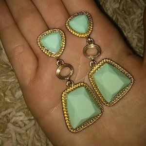 Teal Earrings!